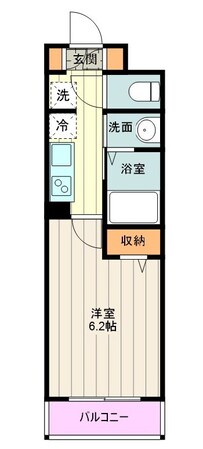 MELDIA西八王子IIIの物件間取画像